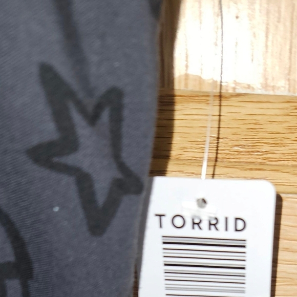 TORRID Plus Size Black & Gray Challis Skull Mini Skater Dress 2X - Picture 15 of 16